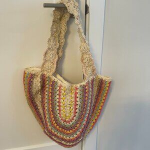 Free People - Embroidered Shoulder Bag - Store Sample